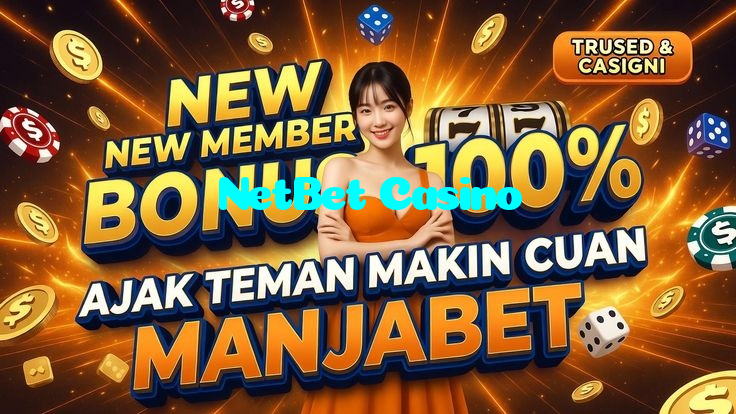 NetBet Casino casino presented on mobile device in Pakistan with slots and live games